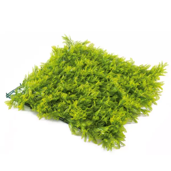 PLACA VERDE SAMAMBAIA PARA JARDIM VERTICAL ARTIFICIAL