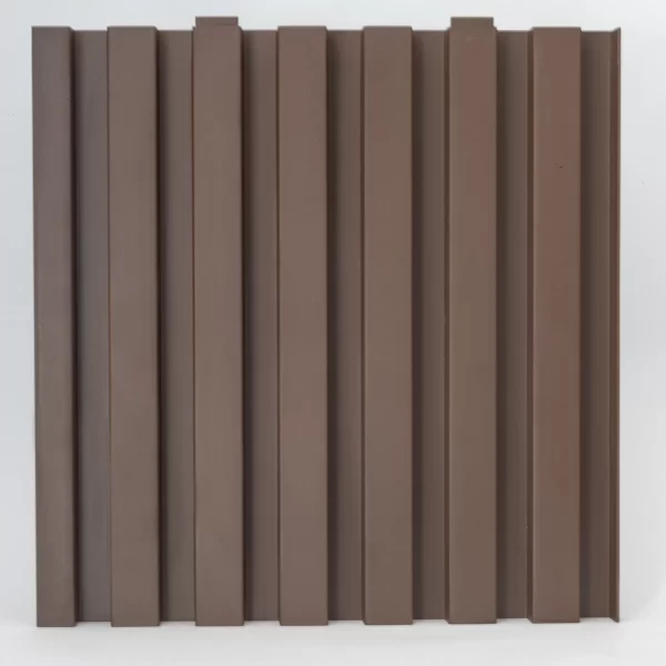 Painel Ripado Marrom - PVC