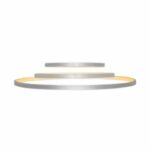 Lustre Pendente 3 Arcos Prata - Imagem 2
