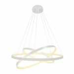 Lustre Pendente 3 Arcos Branco