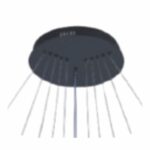 Lustre Pendente 5 Arcos Preto - Imagem 3