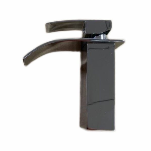 Torneira Monocomando Banheiro Cascata Cromada Bica Baixa