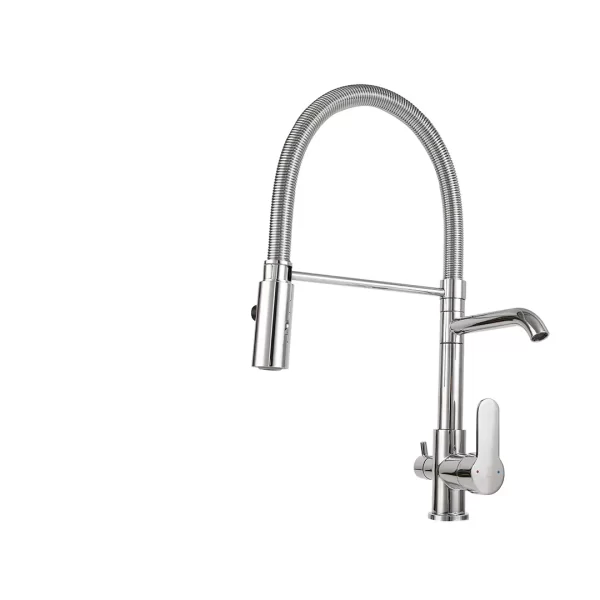 Torneira Gourmet Monocomando com Entrada para Filtro - Cromada